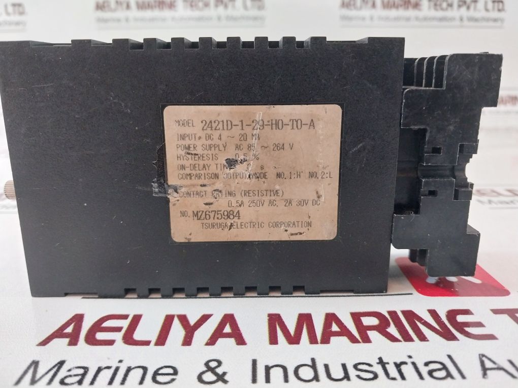 Tsuruga Electric 2421D-1-29-h0-t0-a Detect Relay