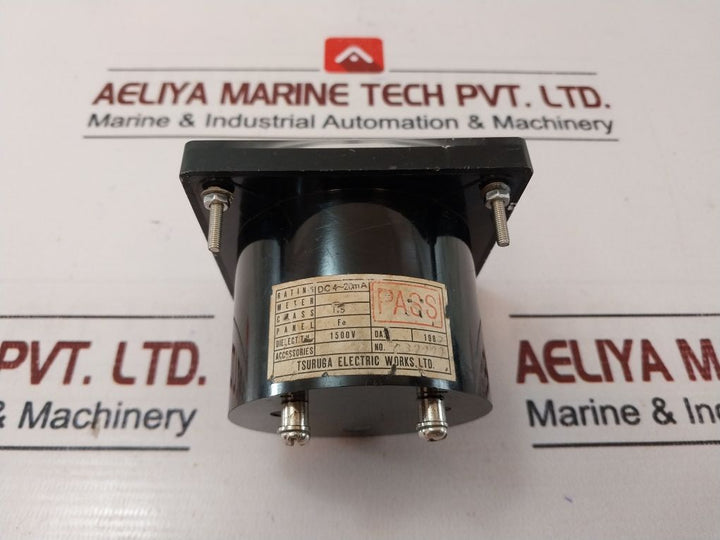 Tsuruga Electric Tmw-25 Amperage Panel Meter 1500V