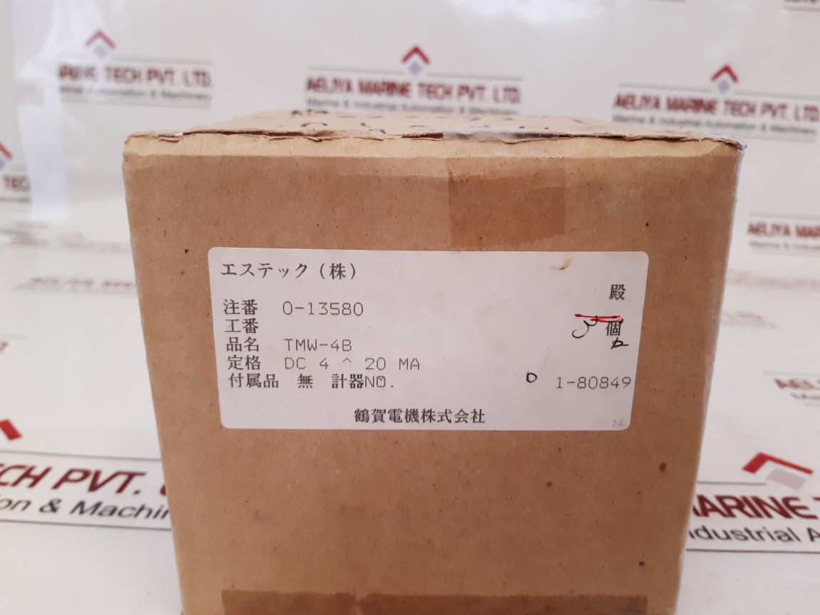 Tsuruga Electric Tmw-4B Pressure Indicator Dc 4~20Ma