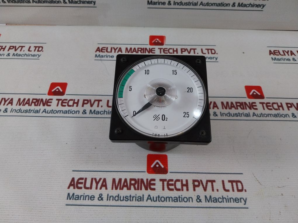 Tsuruga Electric Tmw-4B Pressure Indicator 0-25% O2