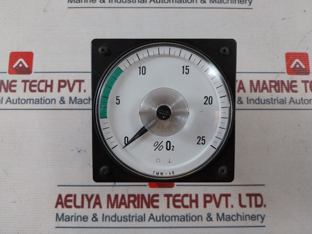 Tsuruga Electric Tmw-4B Pressure Indicator 0-25% O2
