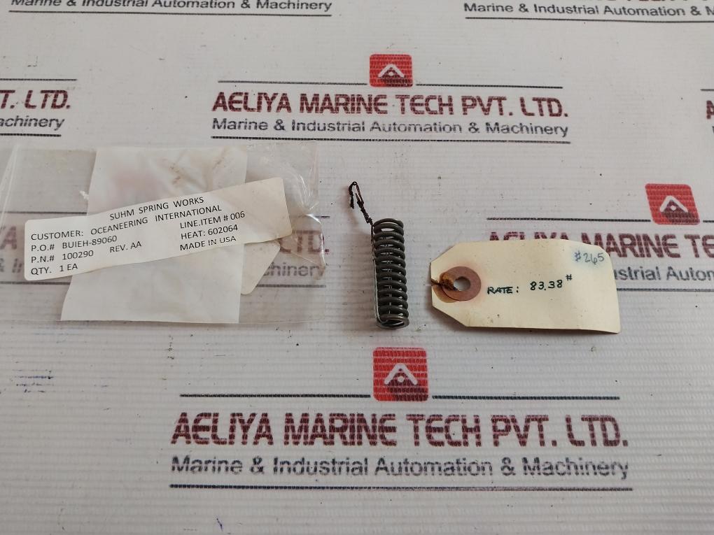 Oceaneering 100276-rk Valve Seal Repair Kit