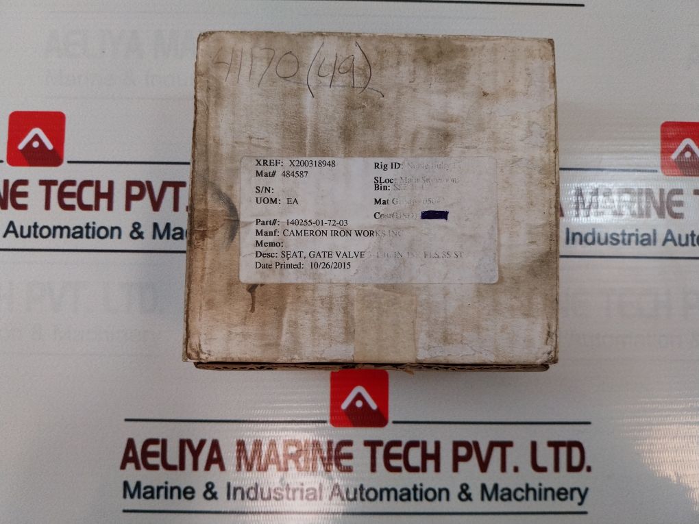 Tti 140255-01-72-03 Seat Gate Valve