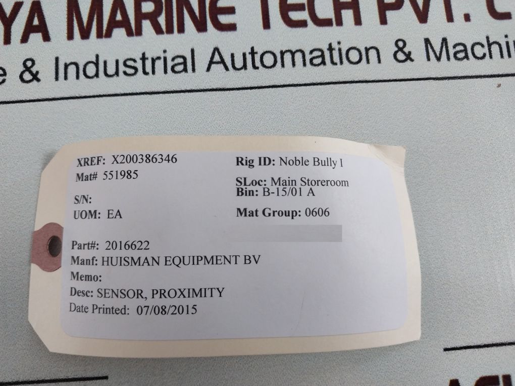 Turck Bi40-cp80-vp4X2-h1141 Proximity Sensor 10...65 Vdc