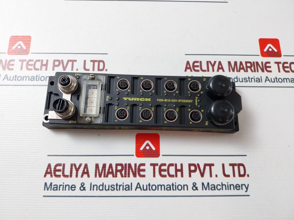 Turck Fxen-im16-0001-ip/Cs30007 Compact Fieldbus Ethernet/Ip I/O Module