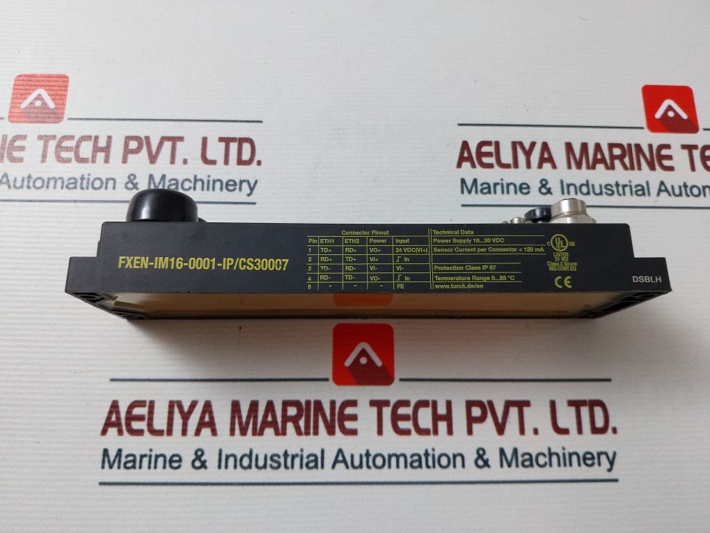 Turck Fxen-im16-0001-ip/Cs30007 Compact Fieldbus Ethernet/Ip I/O Module