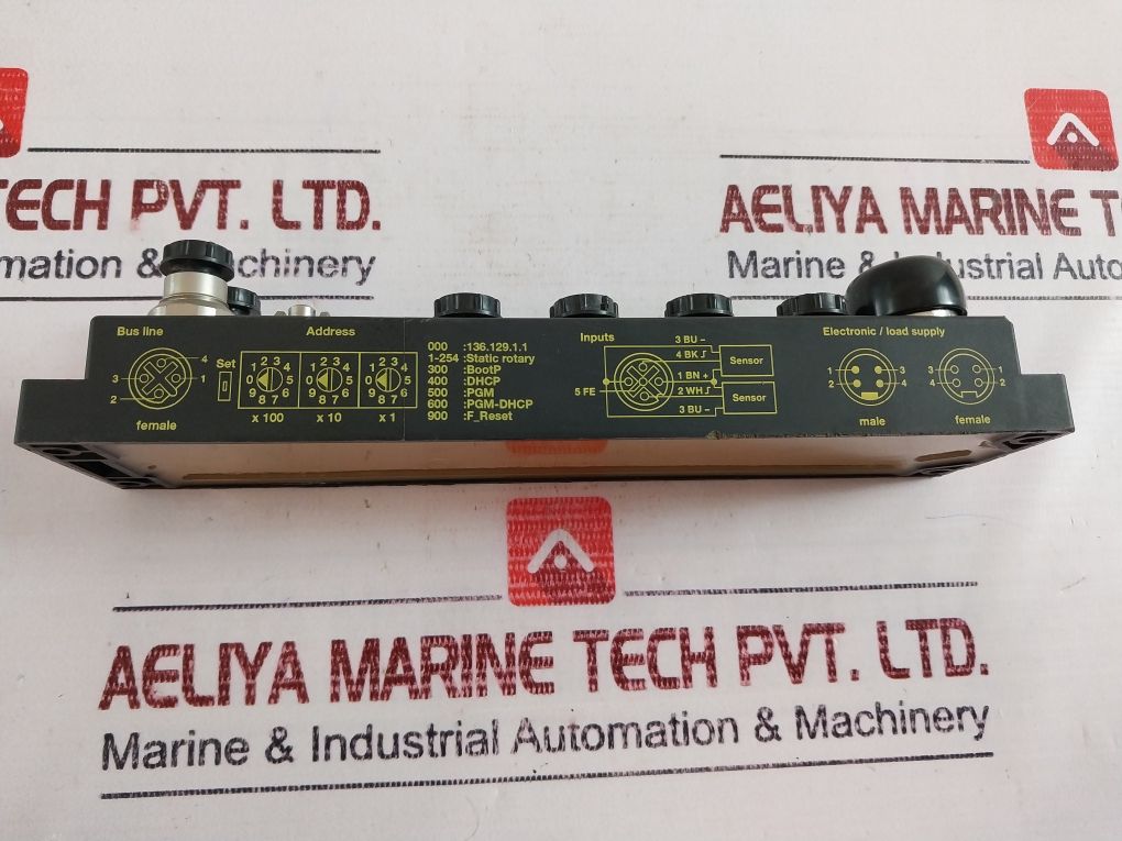 Turck Fxen-im16-0001-ip/Cs30007 Compact Fieldbus Ethernet/Ip I/O Module 