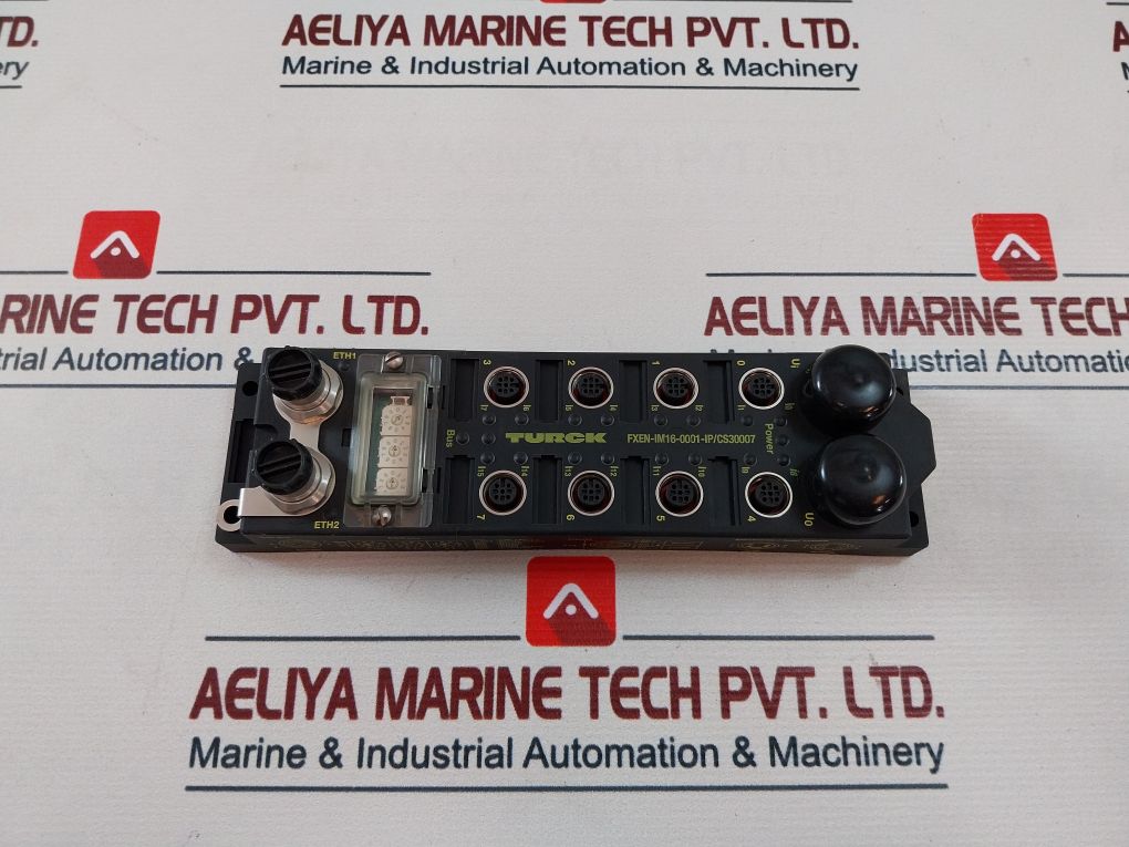 Turck Fxen-im16-0001-ip/Cs30007 Compact Fieldbus Ethernet/Ip I/O Module 18-30Vdc