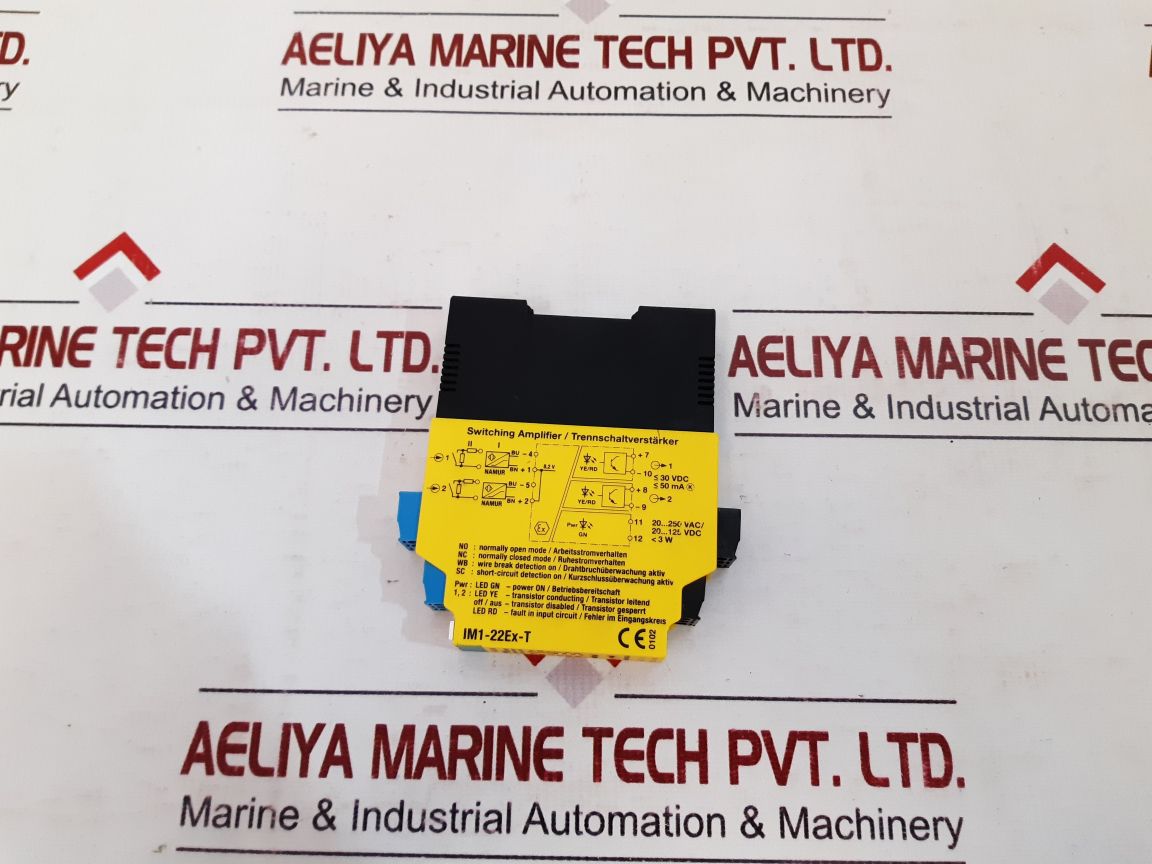 Turck im1-22ex-t switching amplifier