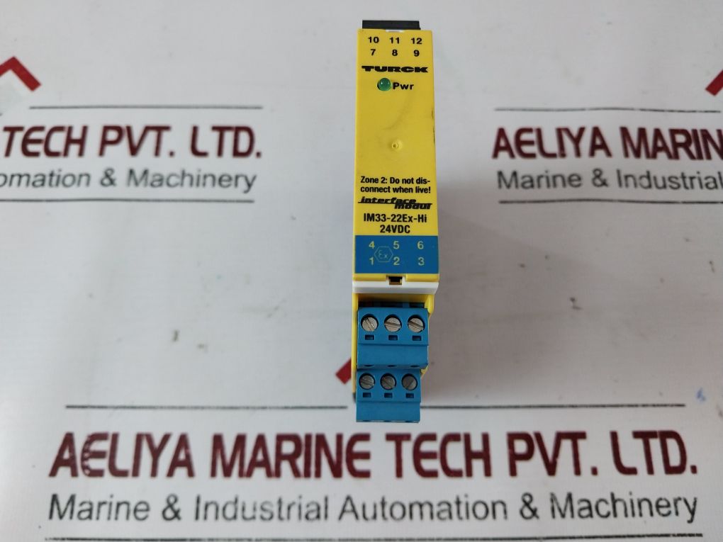 Turck Im33-22Ex-hi Hart Isolating Transducer 24Vdc