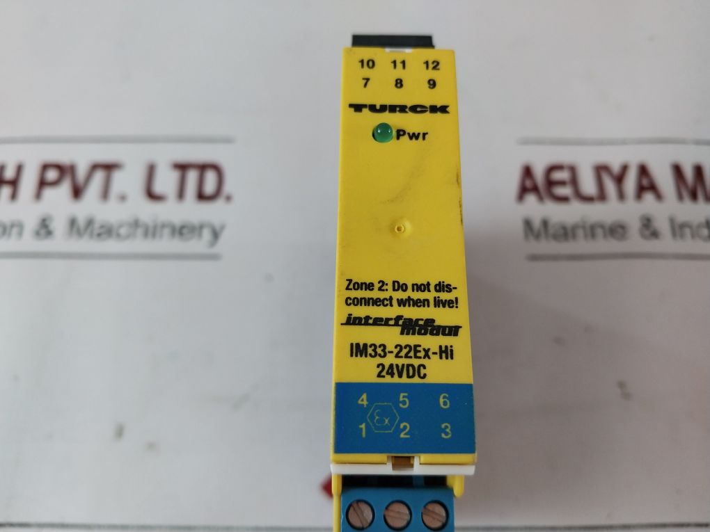 Turck Im33-22Ex-hi Hart Isolating Transducer 24Vdc