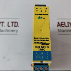 Turck Im33-22Ex-hi Hart Isolating Transducer 24Vdc