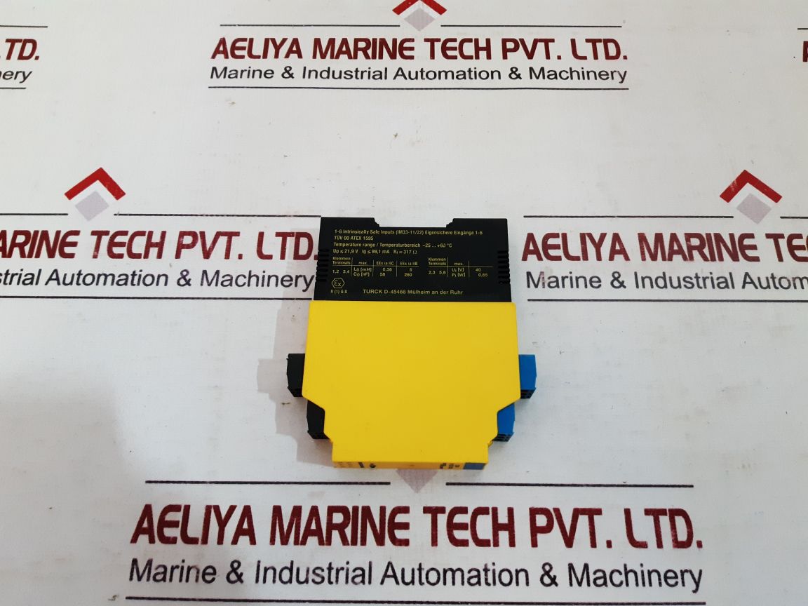 Turck Im33-22Ex-hi/24Vdc Hart Isolating Transducer