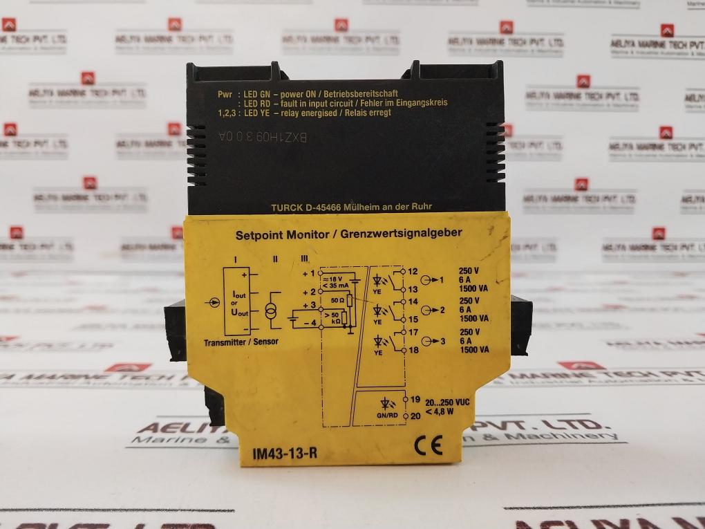 Turck Im43-13-r Interface Module 6A 250V