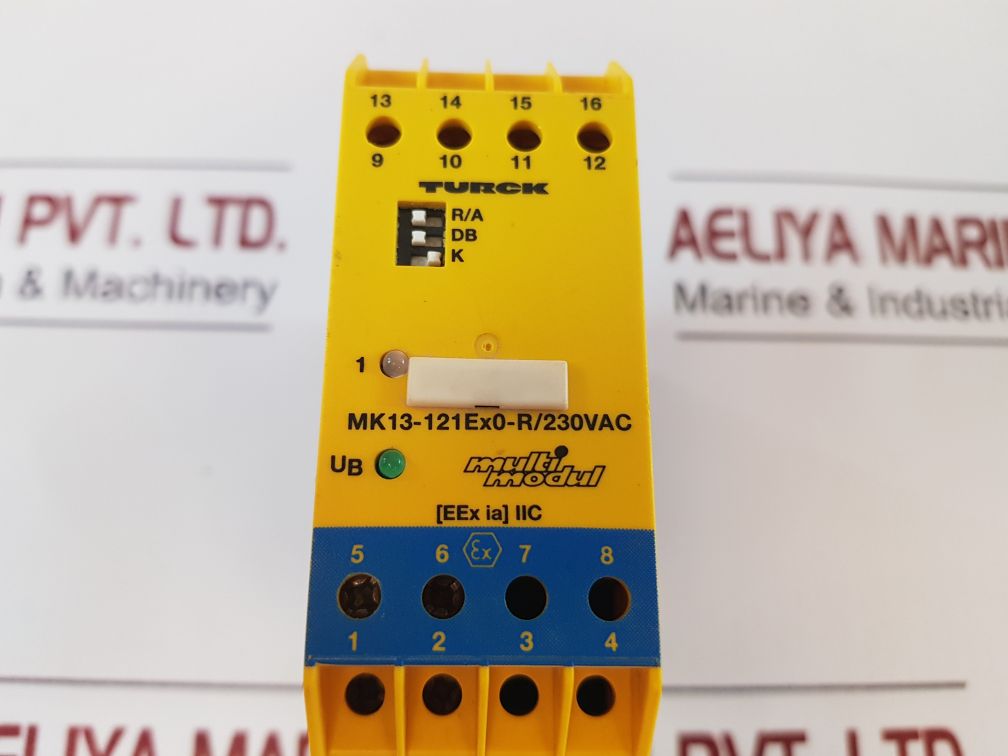 Turck Mk13-121Ex0-r/230Vac Isolating Switching Amplifier