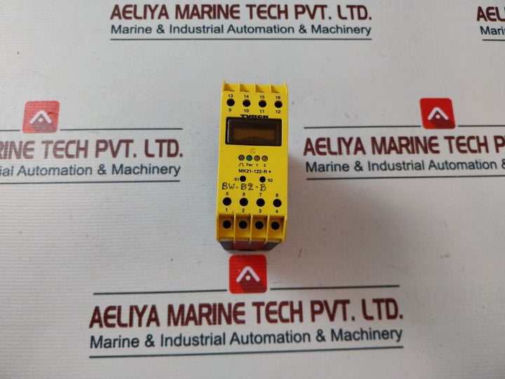 Turck Mk21-122-r Rotational Speed Monitor With 2 Relay Outputs 30V 10Ma