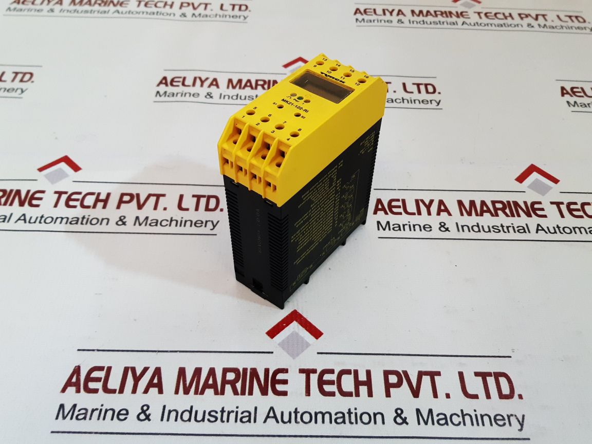 Turck Mk21-122-ri Rotational Speed Monitor With Analogue Output