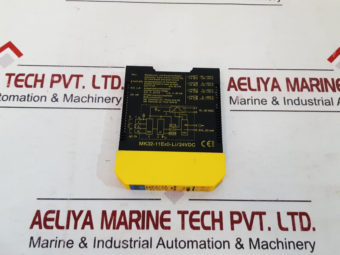 Turck Mk32-11Ex0-li/24Vdc Measuring Amplifier 60°C