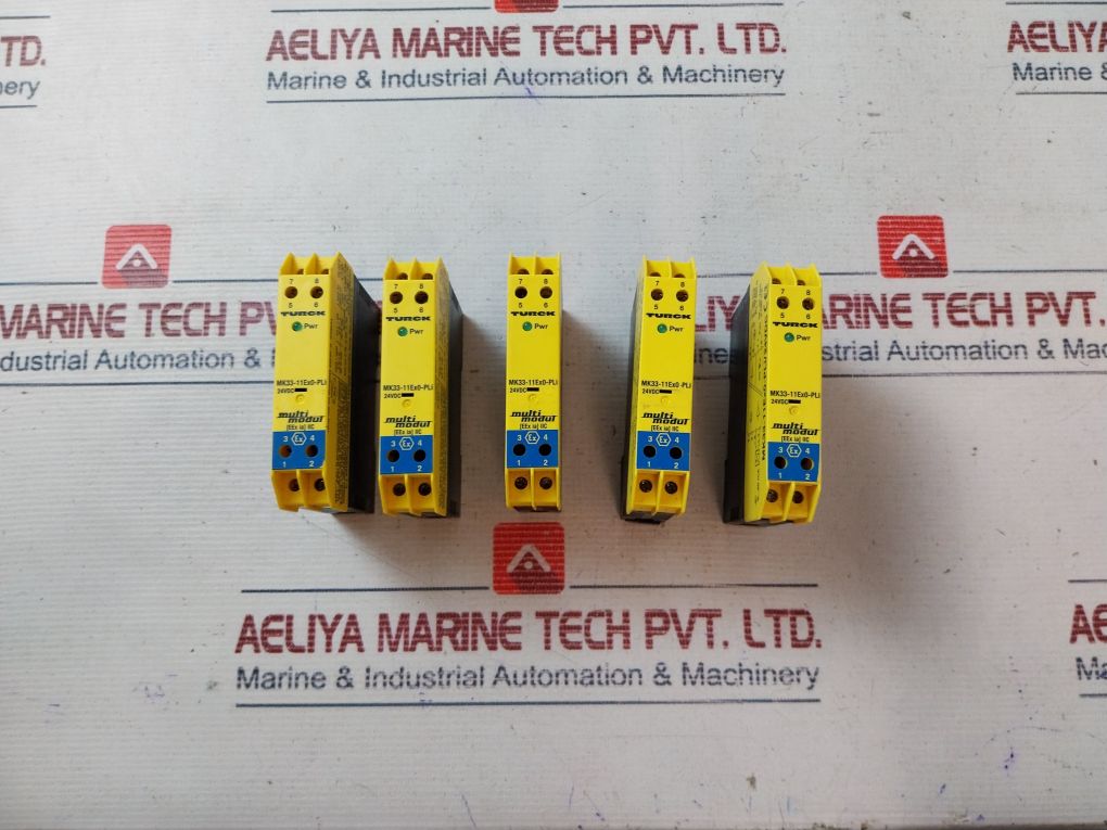 Turck Mk33-11Ex0-pli Multi Module Single Channel Loop Isolator 24Vdc