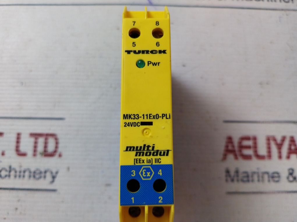Turck Mk33-11Ex0-pli Multi Module Single Channel Loop Isolator 24Vdc