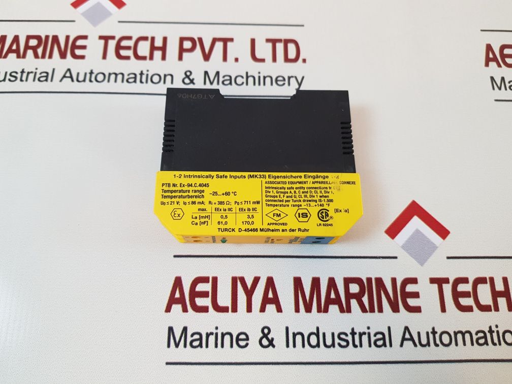 Turck Mk33-li-ex0/24Vdc Input Module