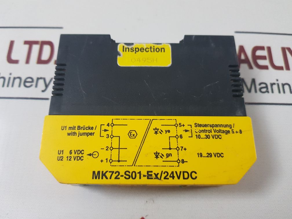 Turck Mk72-s01-ex/24Vdc Multi Modul Switching Amplifier