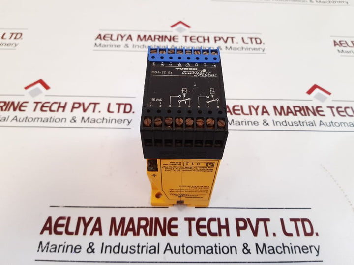 Turck Ms1-22 Ex Multi Safe Switching Amplifier- Relay