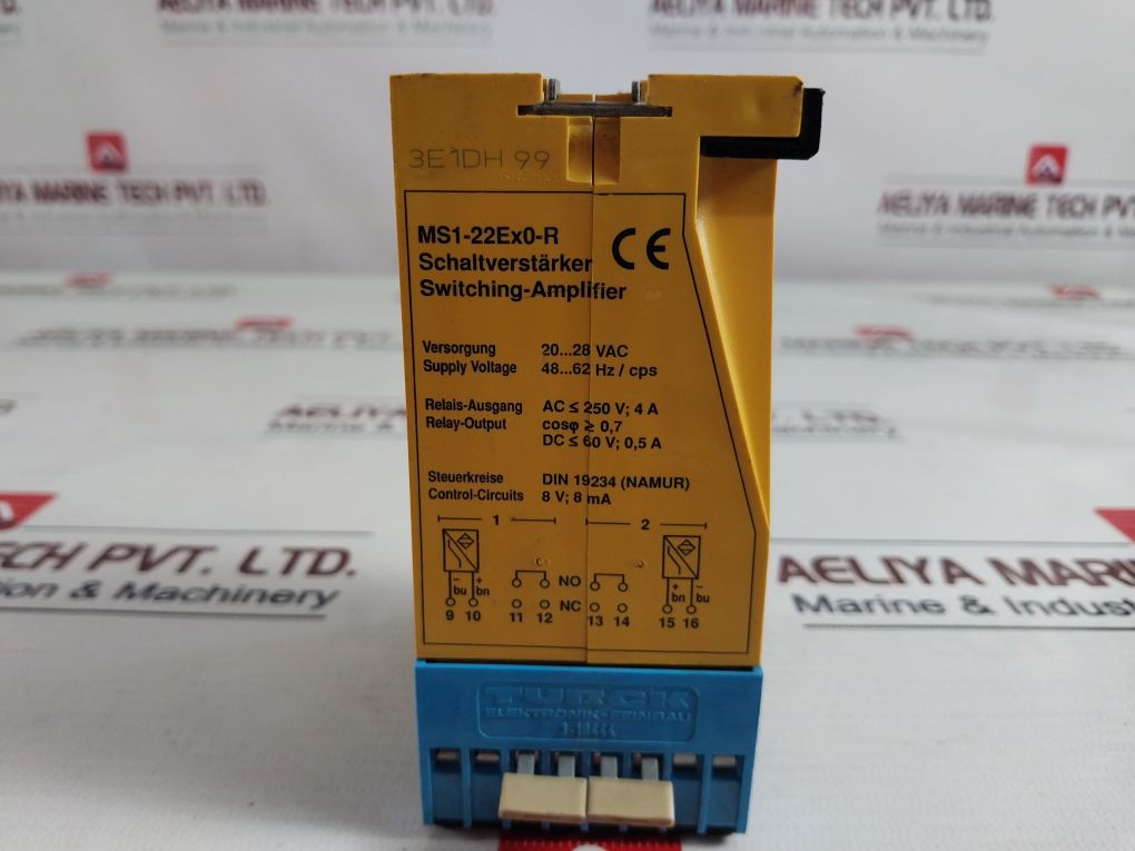 Turck Ms1-22 Ex0-r Switching Amplifier 20…28Vac Ac 250V 4A