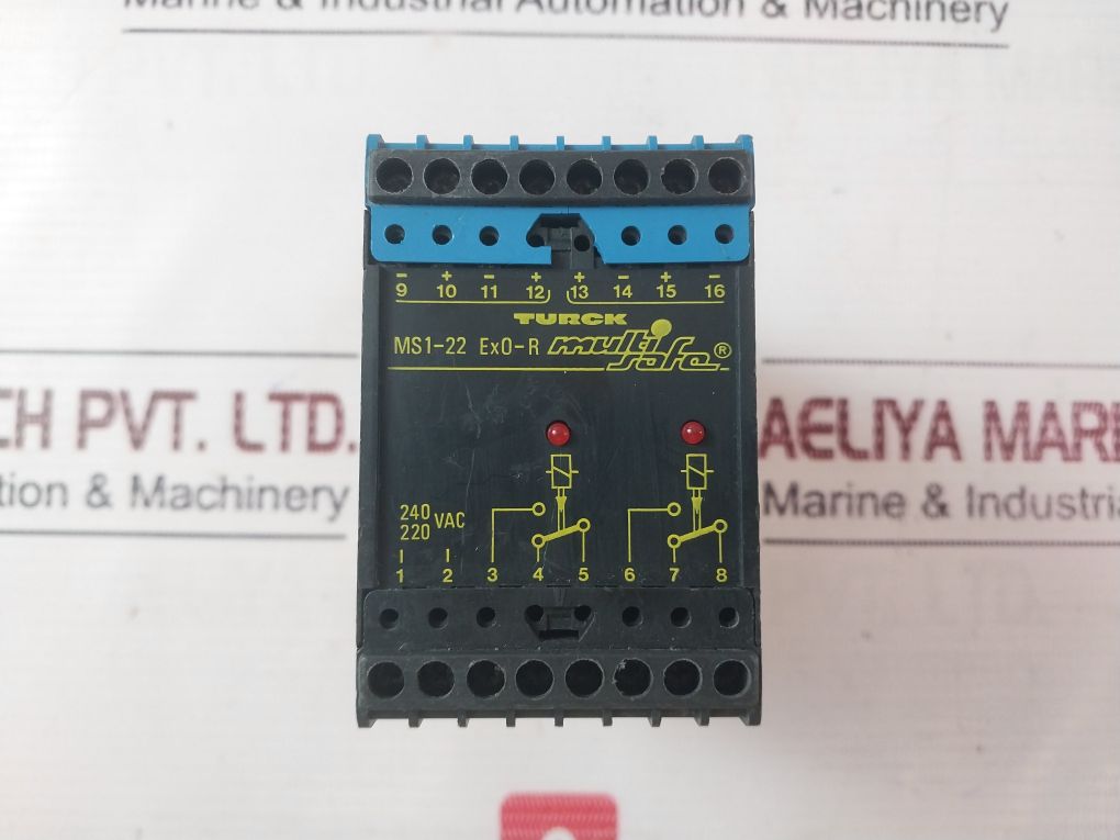 Turck Ms1-22 Ex0-r Amplifier Relay