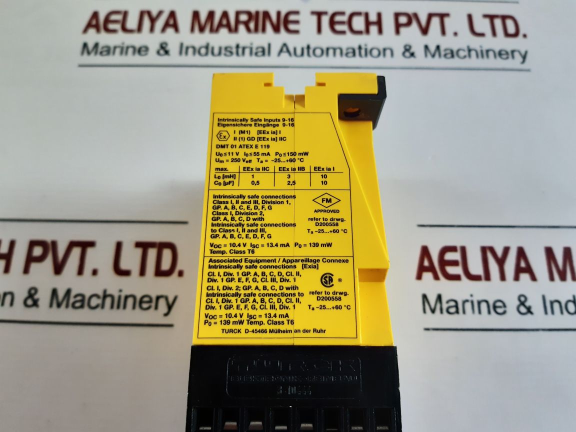 Turck Ms1-22Ex0-r Switching-amplifier 20…125 Vdc