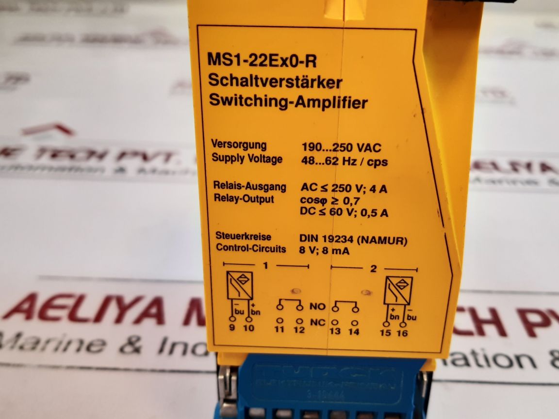 Turck Ms1-22Ex0-r Switching-amplifier
