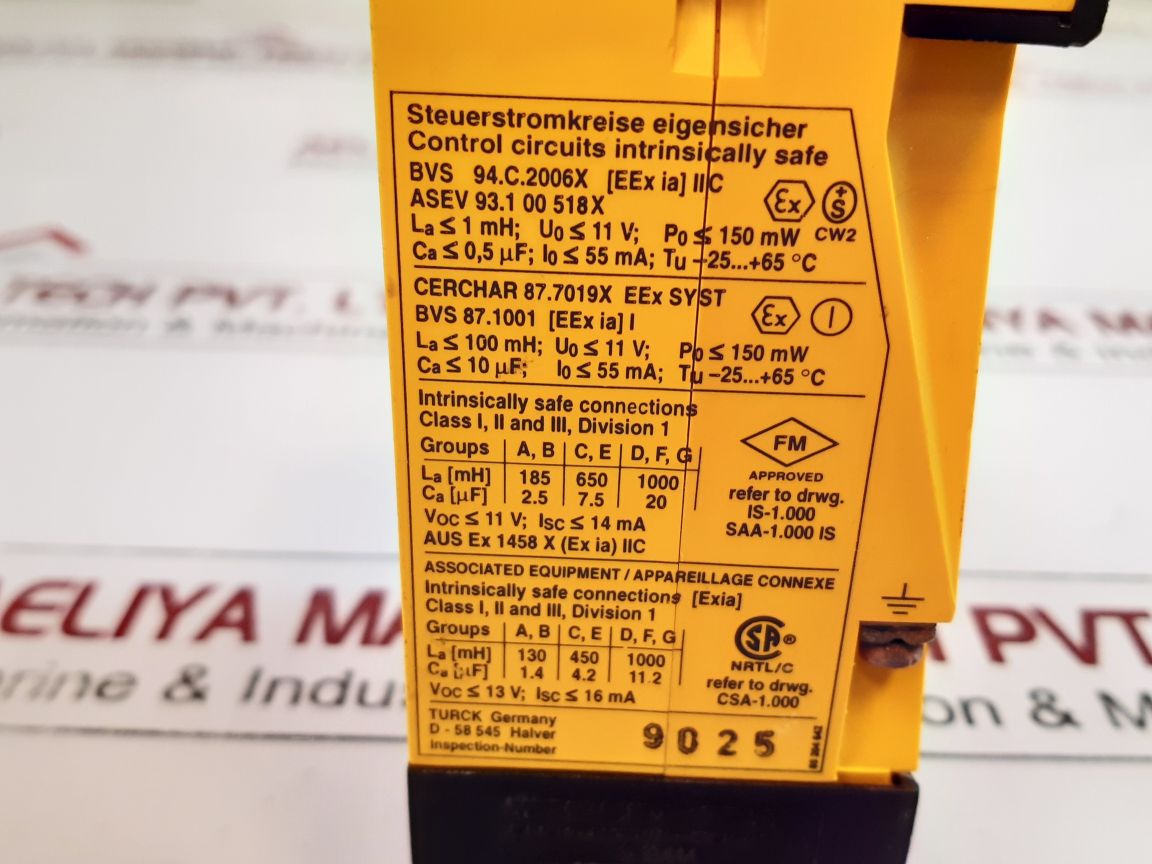 Turck Ms1-22Ex0-r Switching-amplifier
