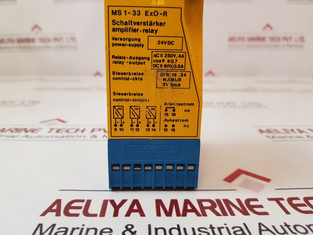 Turck Ms1-33 Ex0-r Amplifier-relay 
