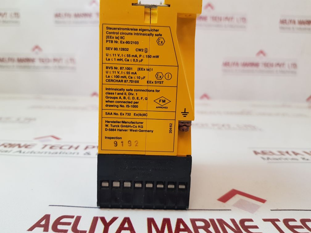 Turck Ms1-33 Ex0-r Amplifier-relay 