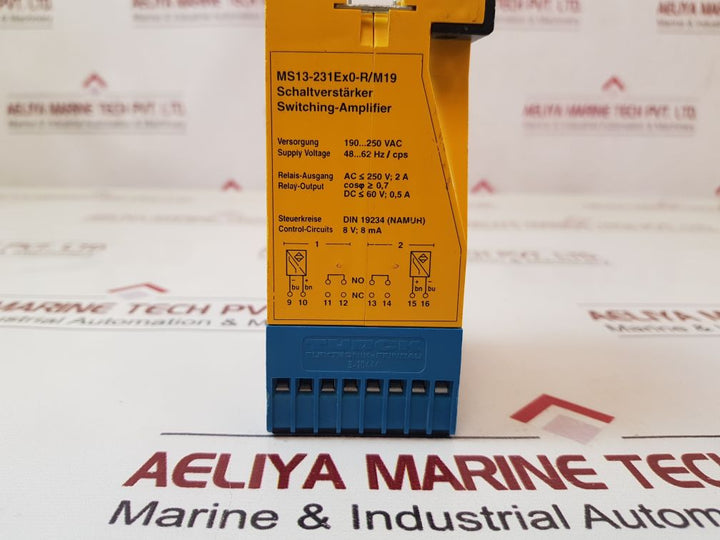 Turck Ms13-231Ex0-r/M19 Switching-amplifier