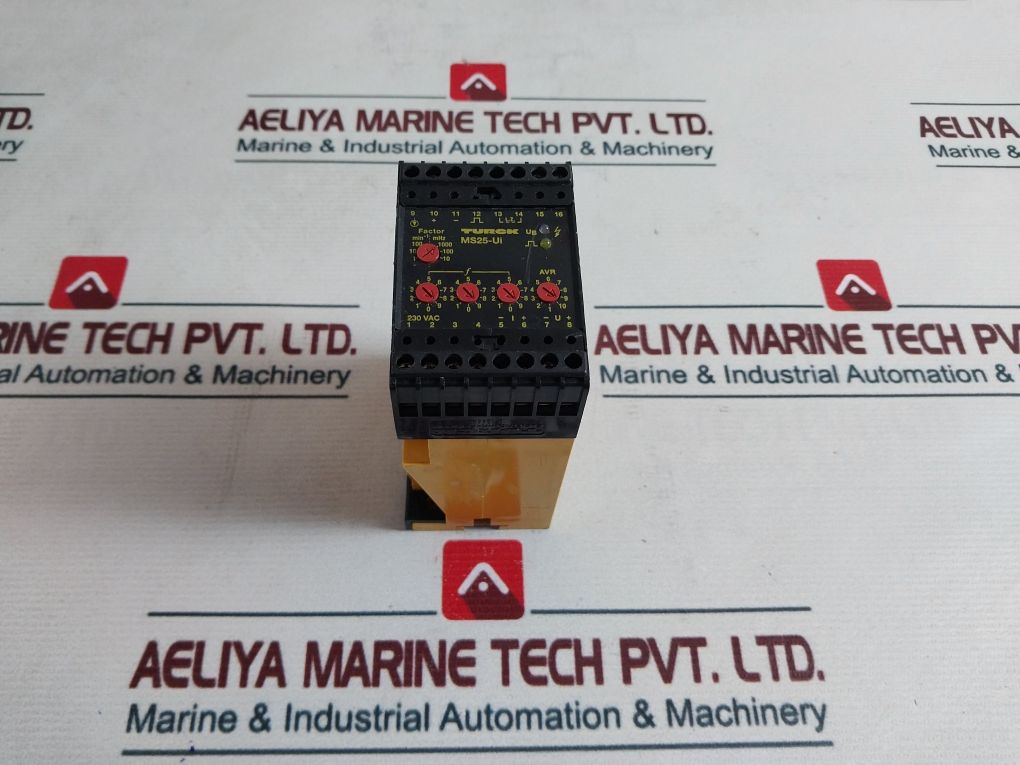 Turck Ms25-ui Rotational Speed Monitor 184...264 Vac
