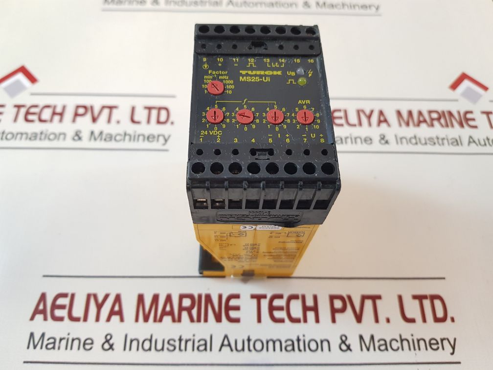 Turck Ms25-ui Rotational Speed Monitor Free Shipping By Express
