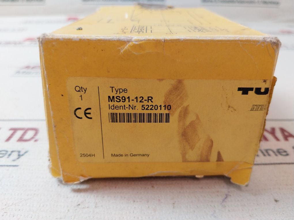 Turck Ms91-12-r Liquid Level Control