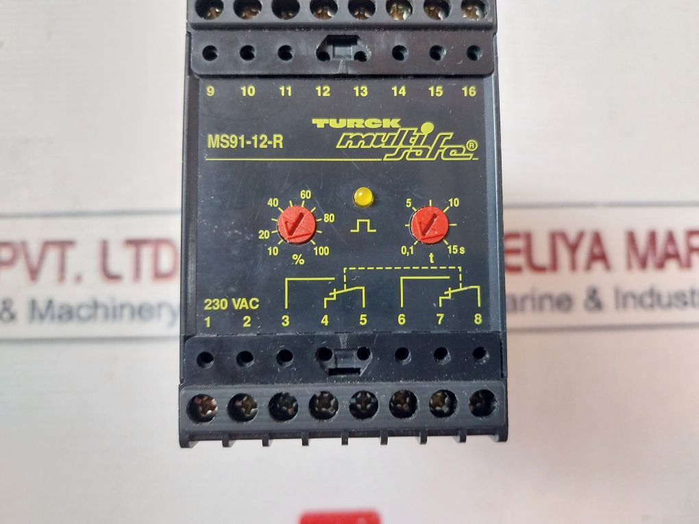 Turck Ms91-12-r Liquid Level Controller 230 Vac