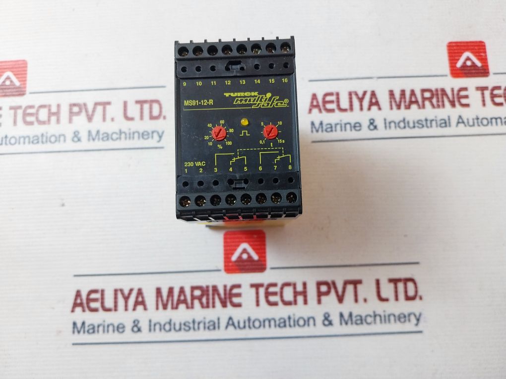 Turck Ms91-12-r Liquid Level Controller 230 Vac