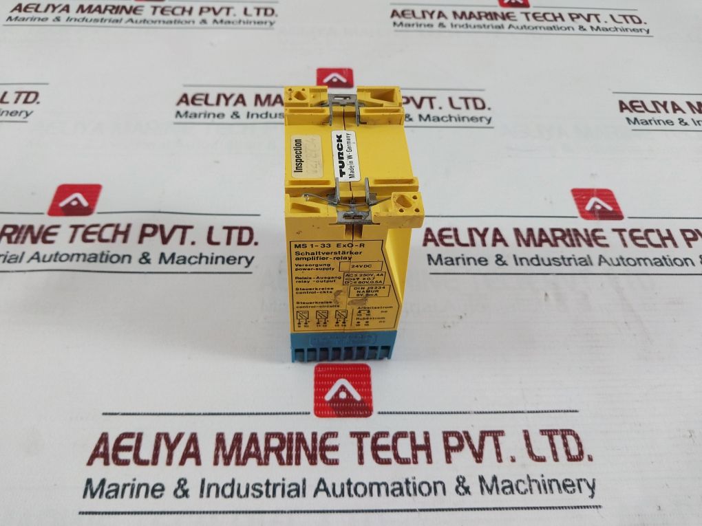 Turck Ms 1-33 Exo-r Switching Amplifier Relay Ac 250V 4A Multi Safe