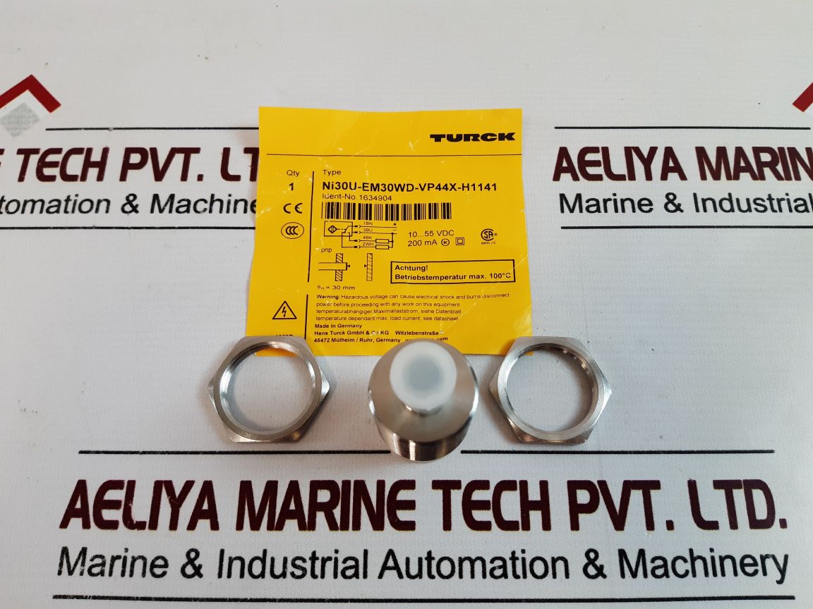 Turck Ni30U-em30Wd-vp44X-h1141 Proximity Sensor