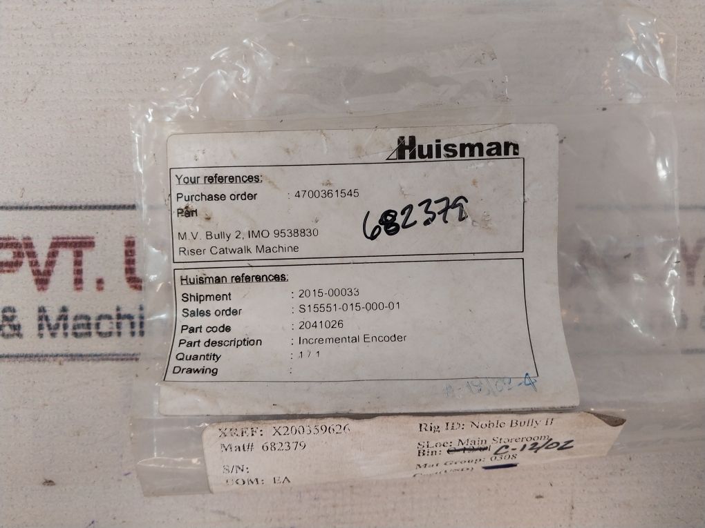 Turck Ri-09H6E-2F1024-c 1M Incremental Encoder