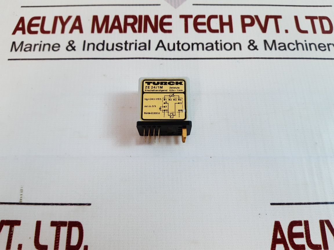 Turck Ze 24/1M Relay 0.5S-1Min.
