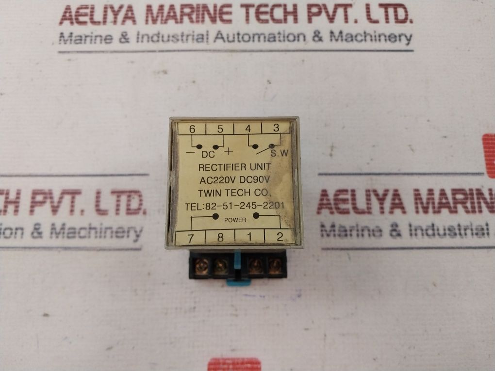 Twintech Rfp-290 Rectifier Unit With Base Ps-08