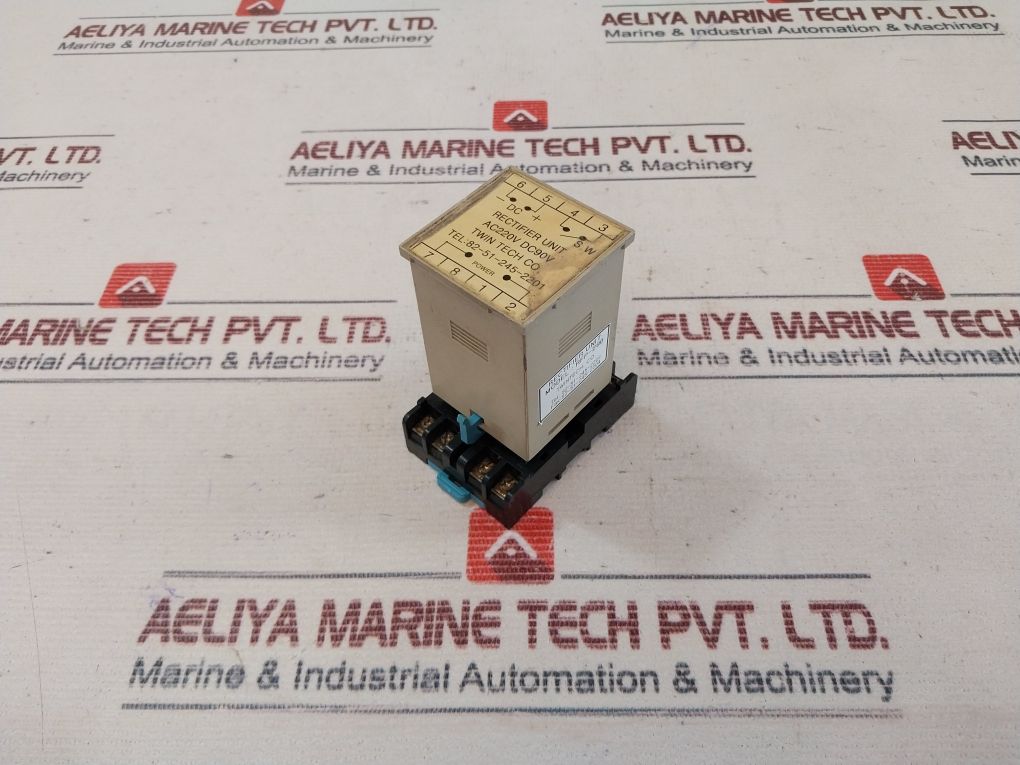Twintech Rfp-290 Rectifier Unit With Base Ps-08