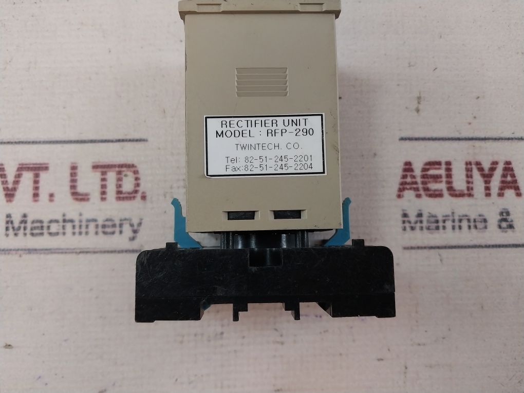 Twintech Rfp-290 Rectifier Unit With Base Ps-08