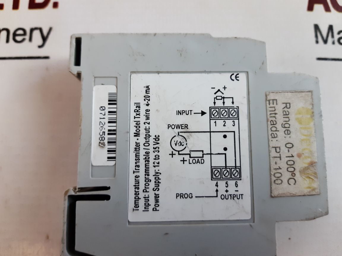 Txrail Temperature Transmitter