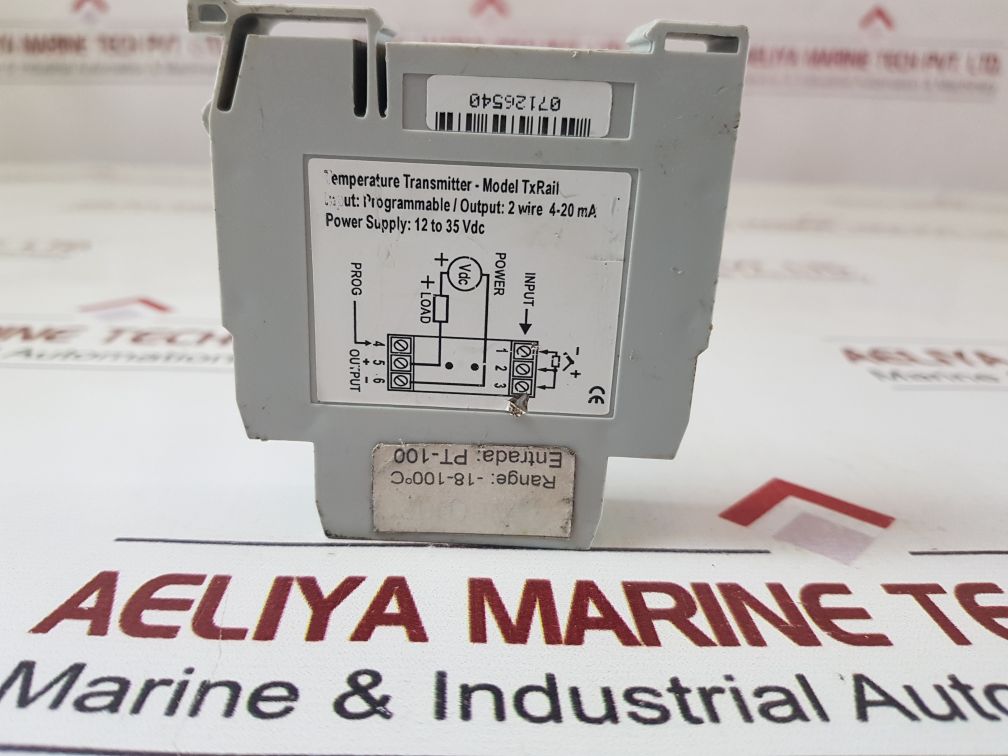 Txrail Temperature Transmitter 