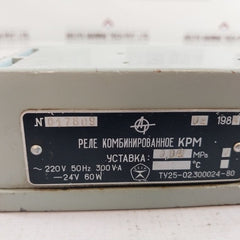 Ty25-02.300024-80 Kpm Combined Relay 24V 60W ~220V